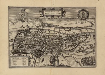 Karte von Norwich, Norfolk