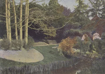Nantes, Der Jardin des Plantes (Farbfoto)
