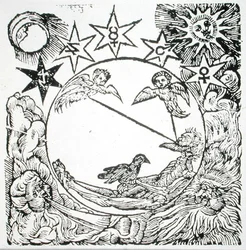 Allegorie der Verwesung, aus Basilius Valentins 