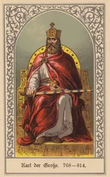 Karl der Große, König der Franken und Heiliger Römischer Kaiser
