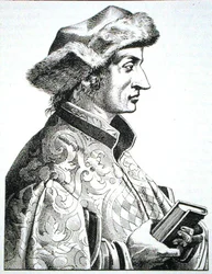 Porträt von Sebastien Brant (ca. 1485-1521), aus 