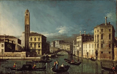 Kanalszene, Venedig