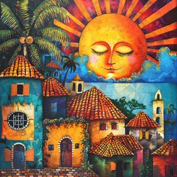 Heilige Katharina unter der Sonne