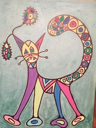 Frustrierte Katze