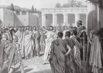 Kongress der peloponnesischen Staaten in Sparta, 432 v. Chr.