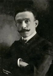 Porträt des französischen Künstlers Leon Lerand