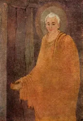 Buddha als Bettelmönch