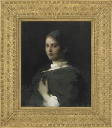 Porträt der ältesten Tochter des Künstlers, 1893-94