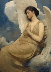 Geflügelte Figur, 1889