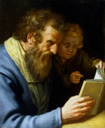 Der heilige Matthäus und ein Engel, 1621