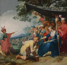 Theagenes erhält die Palme der Ehre von Chariclea