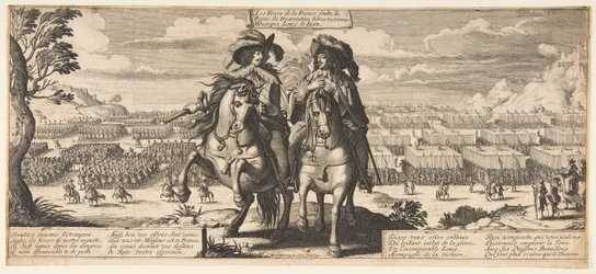 Die französischen Streitkräfte: Ludwig XIII und Gaston d