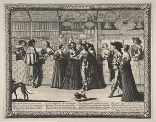 Die Galerie des Justizpalastes, ca. 1638