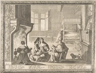 Besuch der Amme, 1633