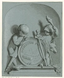Allegorie mit zwei Putti