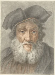 Alter Mann mit Mütze