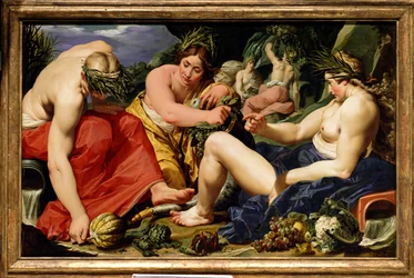 Der Ursprung des Füllhorns, um 1619