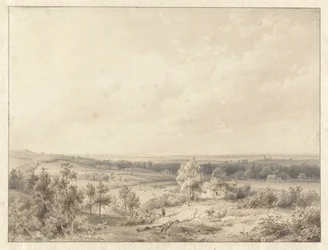 Ansicht Richtung Alkmaar von der Düne in Schoorl