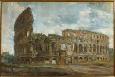 Außenansicht des Kolosseums in Rom
