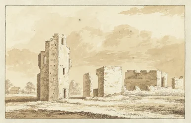 Ruine des Schlosses Oostvoorne