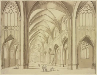 St. Marienkirche zu Utrecht von innen