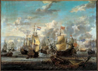 Zweiter Englisch-Niederländischer Krieg: Die Schlacht der vier Tage vom 11. bis 14. Juni 1666