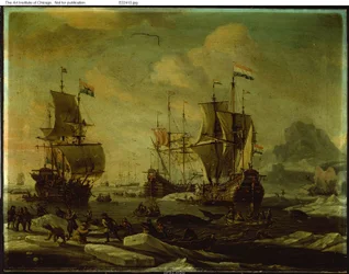 Die niederländische Walfangflotte