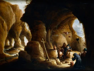 Die Versuchung des Heiligen Antonius, ca. 1649-1670