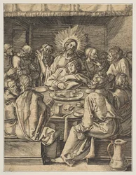 Das letzte Abendmahl, aus Die kleine Passion, Kopie, n.d.