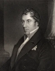 George Hamilton Gordon, graviert von Thomas Woolnoth (1785-1857) aus 