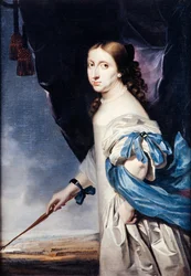 Porträt von Königin Christina von Schweden 1626-1689, 1661