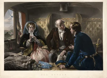 Die Rückkehr (Erste Klasse), veröffentlicht 1857