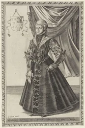 Abraham de Bruyn - Maria von Österreich, Tochter von Karl V.