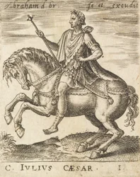 C. Julius Caesar aus Zwölf Kaiser zu Pferd, ca. 1565-1587