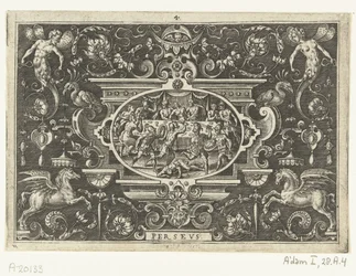 Phineus stört die Hochzeit von Perseus und Andromeda (PERSEUS)