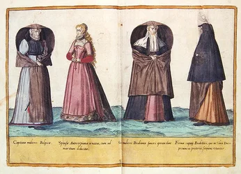 Kostüme des sechzehnten Jahrhunderts aus 