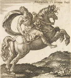 Titus Vespasianus aus Zwölf Cäsaren zu Pferd, ca. 1565-1587