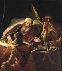Isaak segnet Jakob