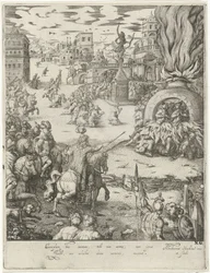 Schadrach, Meschach und Abednego im Feuerofen