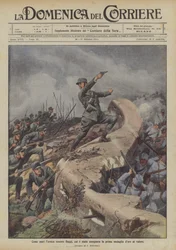 Wie der heroische Leutnant Raggi starb, dem die erste Goldmedaille für Tapferkeit verliehen wurde