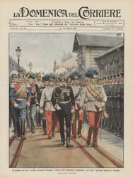 Das Jubiläum des ältesten Monarchen Europas, die Ankunft des Kaisers Wilhelm und aller