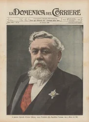 Senator Clemente Armando Fallieres, neuer Präsident der Französischen Republik, geboren in Mezin im Jahr 1841