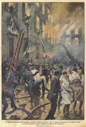 Der tragische Brand des Krankenhauses Santo Spirito in Rom