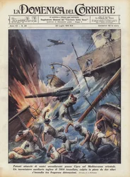 Starke Angriffe unserer Torpedobomber bei Zypern im östlichen Mittelmeer