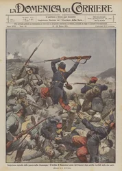 Blutiges Ereignis des Krieges in der Champagne, das Fort Beausejour von den Franzosen erobert