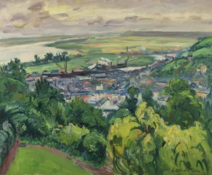 Landschaft in Honfleur