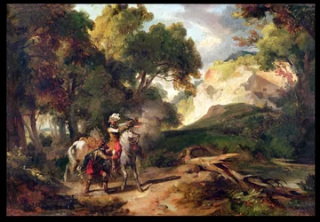 Henri IV (1553-1610) und Hauptmann Michau