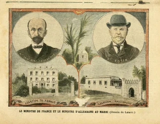 Illustration von Achille Lemot (1846-1909) in Le Pelerin