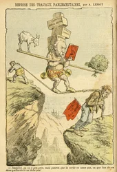 Illustration in Le Pelerin
