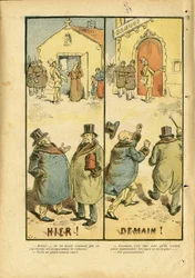 Illustration von Achille Lemot (1846-1909) in Le Pelerin